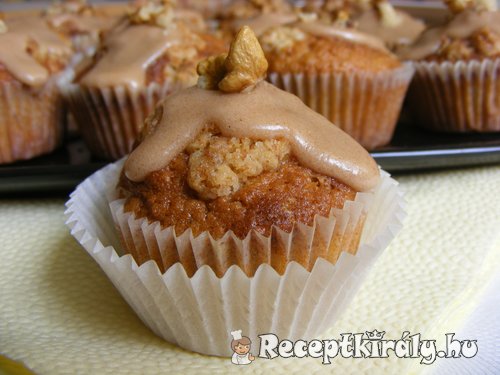 Diós fahéjas muffin