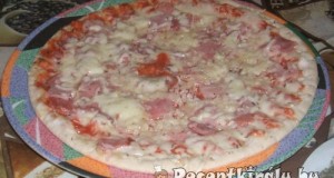 Házi gyors pizza