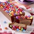 Sütés nélküli smarties torta