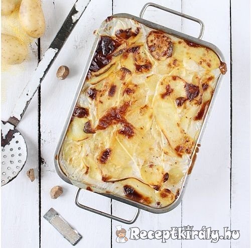 Burgonya gratin