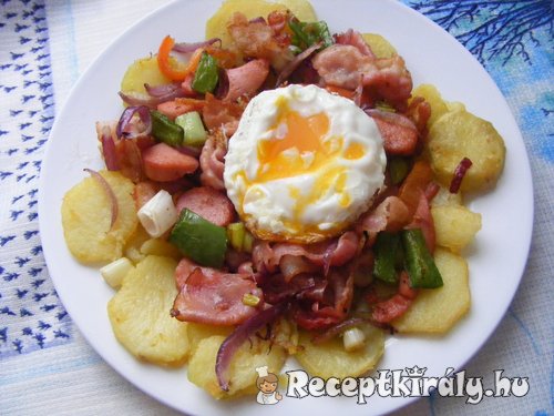Gyors serpenyős étel