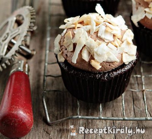 Kávés kókuszos muffin