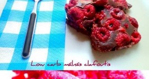 Low carb málnás clafoutis