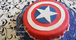 Amerika kapitány torta