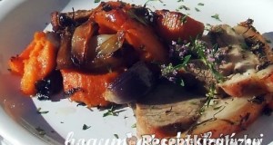 Kakukkfüves lapocka édesburgonyával