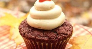 Csokis muffin vanília krémmel
