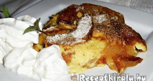 Almás omlett