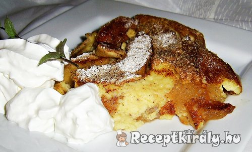 Almás omlett
