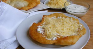 Burgonyás lángos