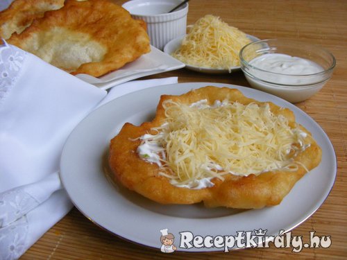 Burgonyás lángos