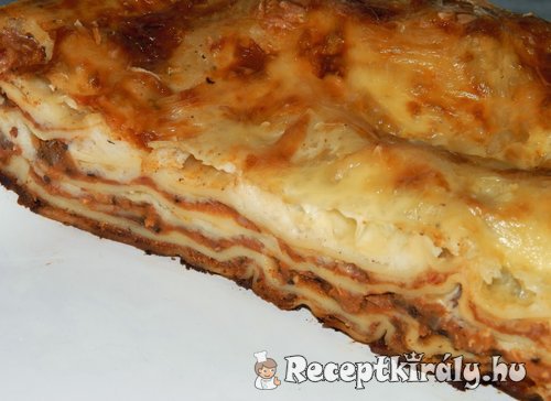 Lencsés lasagne