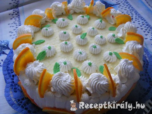 Oroszkrém torta Marcsitól