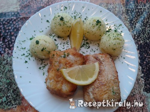 Sült hal burgonyapürével