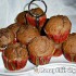 Banános kókuszos kakaós muffin