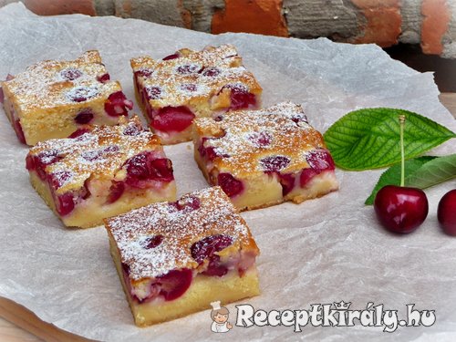 Cseresznyés pite Gizi konyhájából