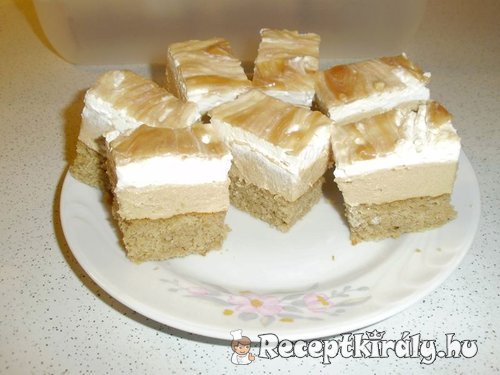 Karamell szelet