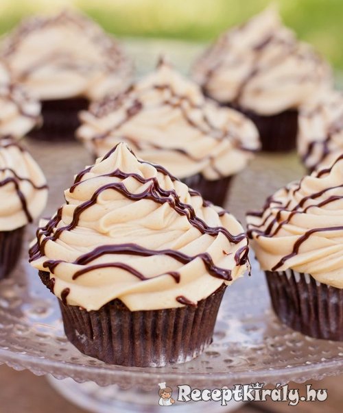 Mogyorókrémes muffin