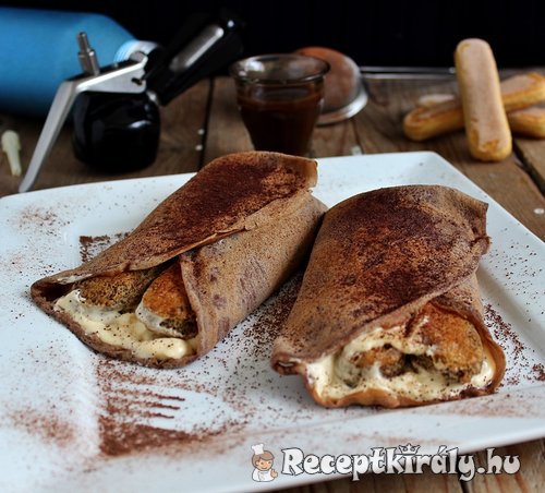 Tiramisu palacsinta Gizi konyhájából