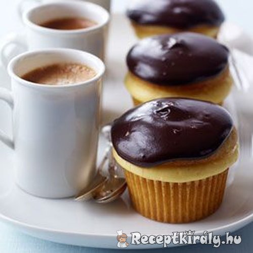 Vanília krémes muffin