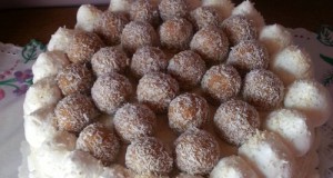 Vaníliás kókusztorta