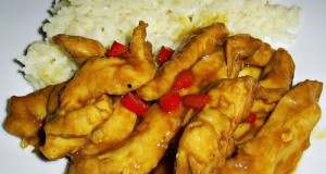 Ázsiai narancsos chilis csirke