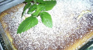 Lemon curdy puding