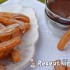 Churros csokis mártogatóssal