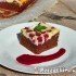Málnás brownie