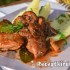 Vörösboros gombás csirkeragu