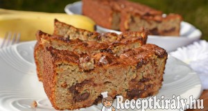 Csokis banánkenyér – paleo