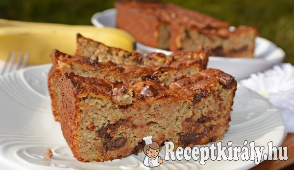 Csokis banánkenyér - paleo