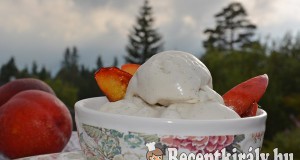 Főzött vaníliás kókusz fagyi-paleo