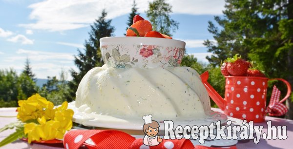 Lime-os vaníliás joghurt sorbet