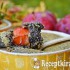 Mákos mini pite szilvával, vörös áfonyával – Paleo