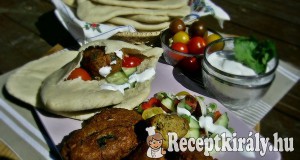 Marokkói fűszeres falafel
