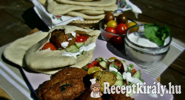 Marokkói fűszeres falafel