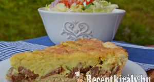 Mascarponés krumplipürés kolbászos pite