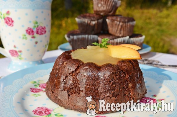 Paleo kakaós cukkinis muffin