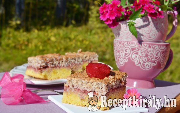 Paleo mogyoróhabos linzerszelet