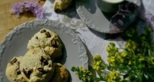Sűrített tejes keksz csokival és dióval