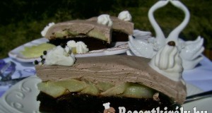 Tejfölös körtetorta