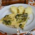 Tepsis brokkolis csirkemell