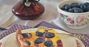 Alj nélküli túrós áfonyával – normál és paleo