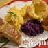 Almás zsályás pulykatallér és Yorkshire puding