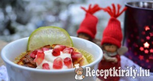Citromos szuflé puding -paleo