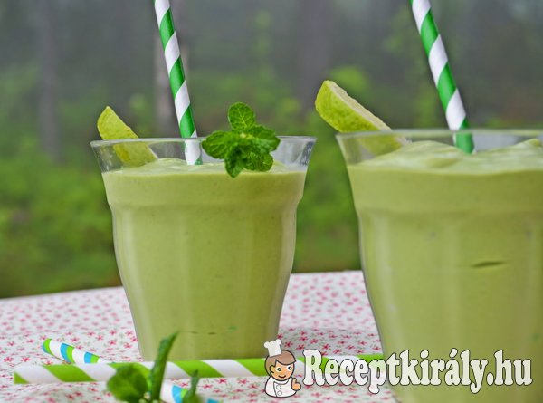 Green power detox smoothie - paleo