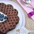 Kakaós fahéjas gofri – paleo