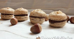 Mogyorókrémes macaron