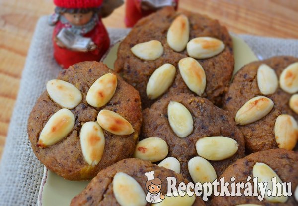 Puha gyömbéres keksz - paleo