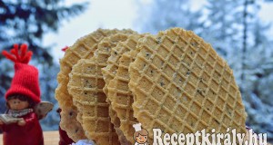 Ropogós szezámmagos ostya – paleo